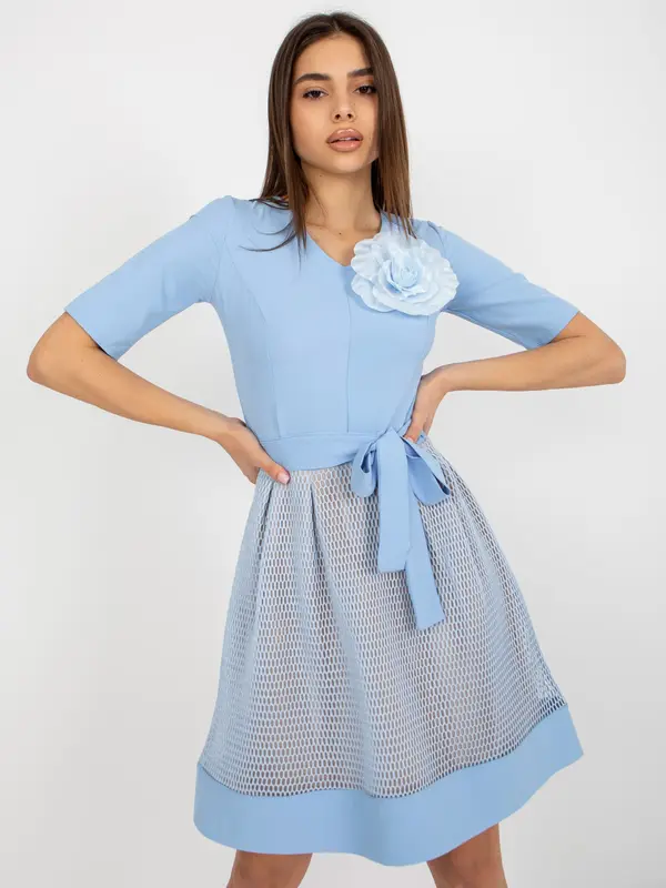 LAKERTA Dress-LK-SK-506551.76P-Light Blue