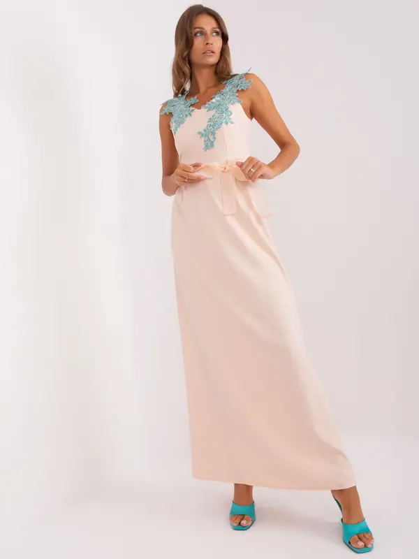 LAKERTA Dress-LK-SK-506640-1.13P-Peach
