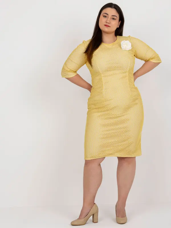 LAKERTA Dress-LK-SK-506721.69-dark yellow