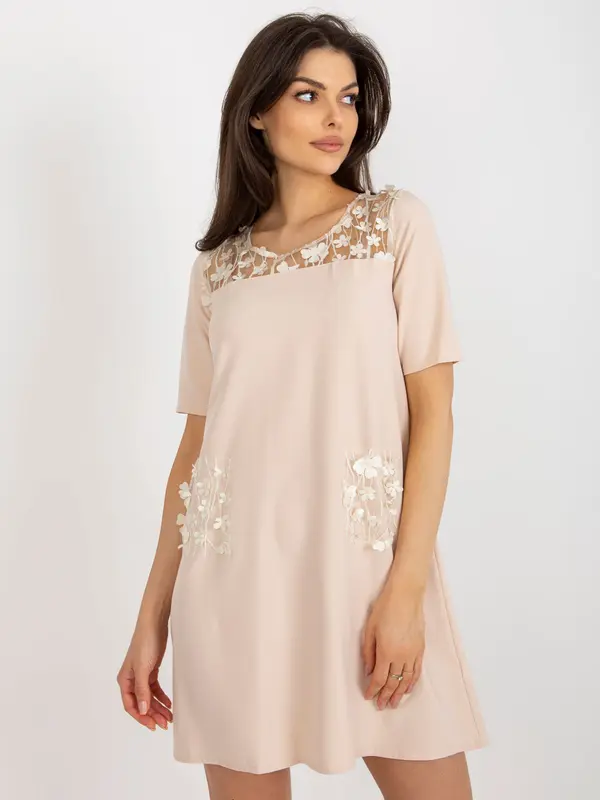 LAKERTA Dress-LK-SK-506735.82-beige