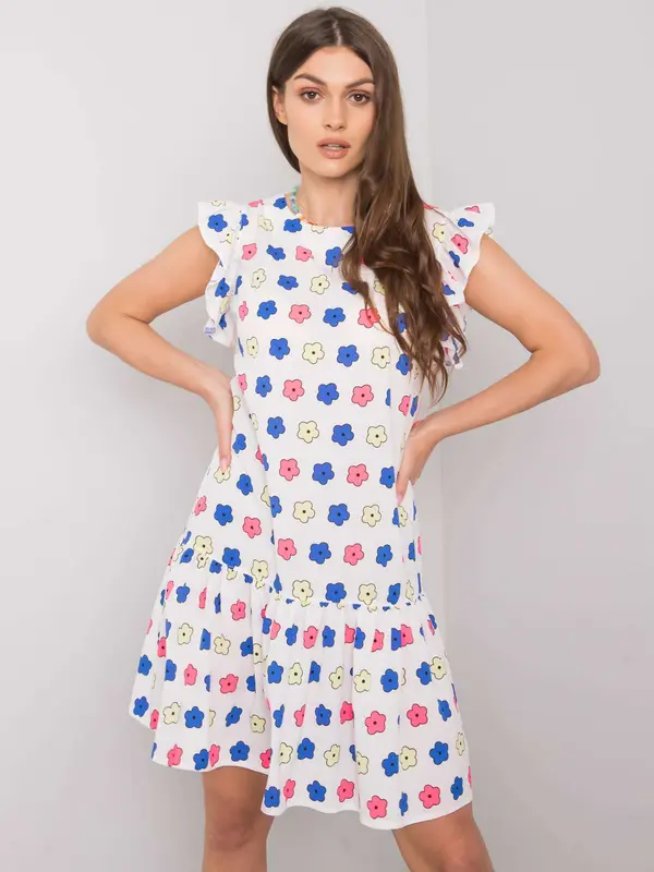 LAKERTA Dress-LK-SK-506950.02P-white-blue