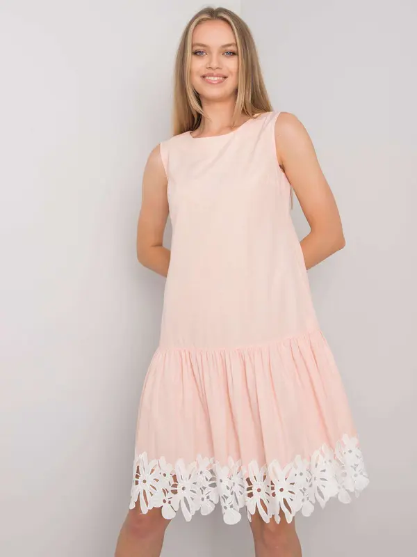LAKERTA Dress-LK-SK-506990.53-Peach