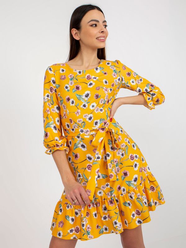 LAKERTA Dress-LK-SK-507601.32P-dark yellow