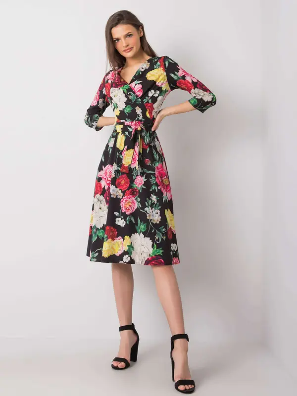 LAKERTA Dress-LK-SK-508125.43P-black-red