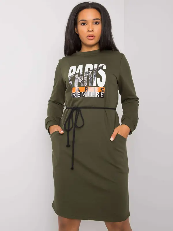 LAKERTA Dress-LK-SK-508299.30-khaki