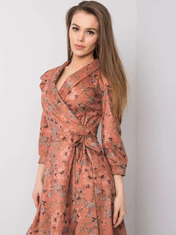 LAKERTA Dress-LK-SK-508381.85P-Dark Orange