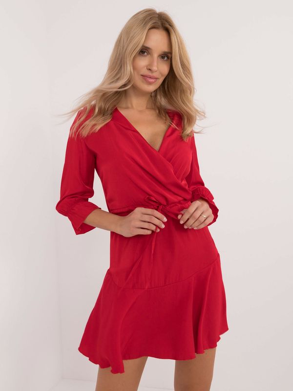 LAKERTA Dress-LK-SK-508412.86-red