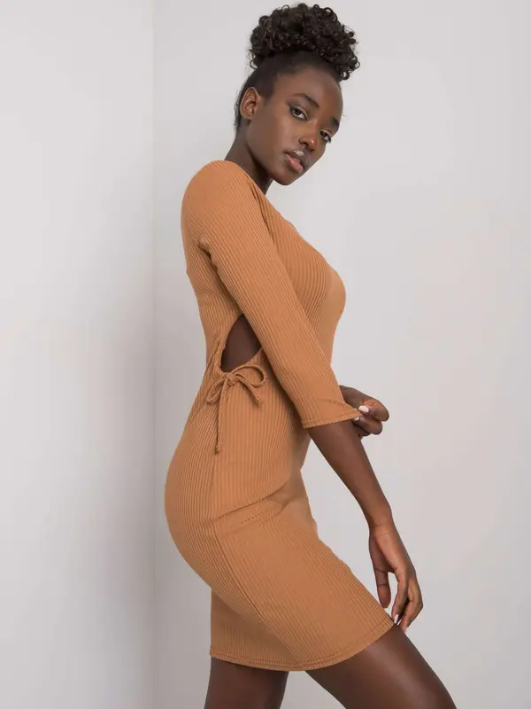 LAKERTA Dress-LK-SK-508687.17P-light brown