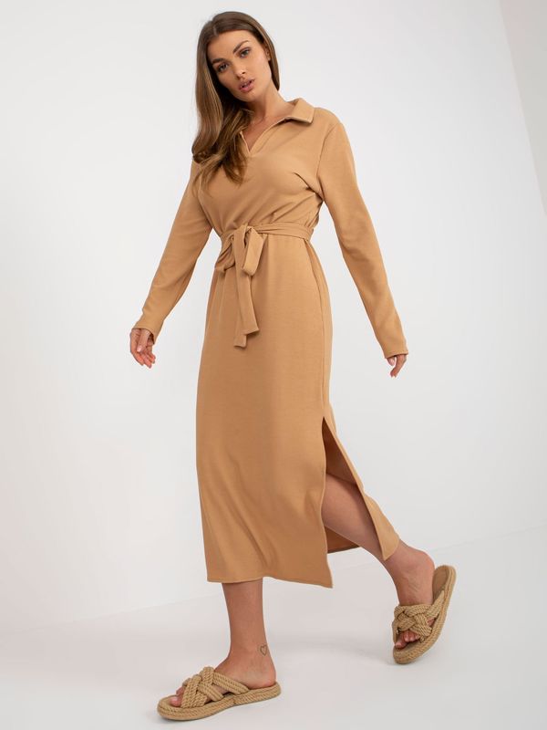 LAKERTA Dress-LK-SK-509227.83P-camel