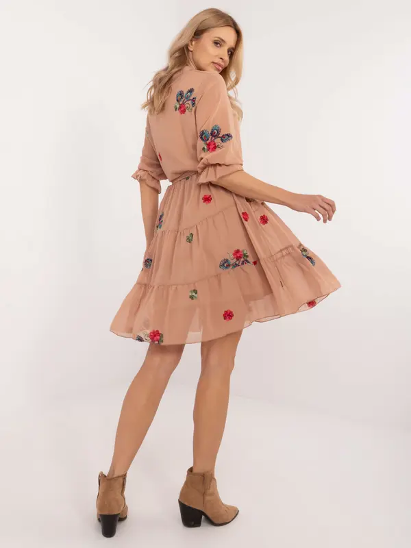 LAKERTA Dress-LK-SK-509768.34-camel