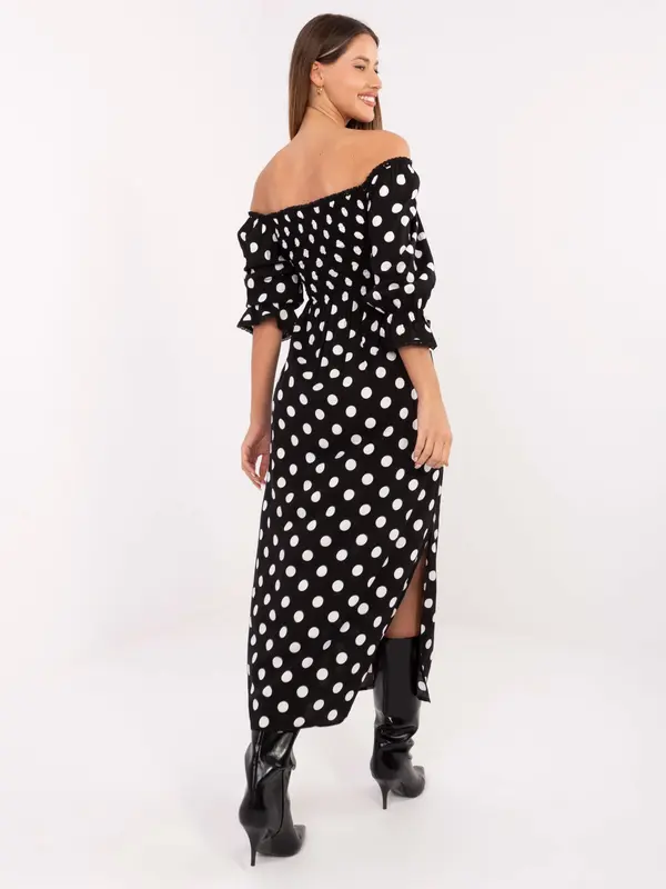 LAKERTA Dress-LK-SK-510095-1.28-black-white