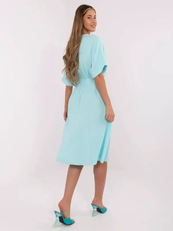 Italy Moda Dress-MI-SK-121008.84-mint
