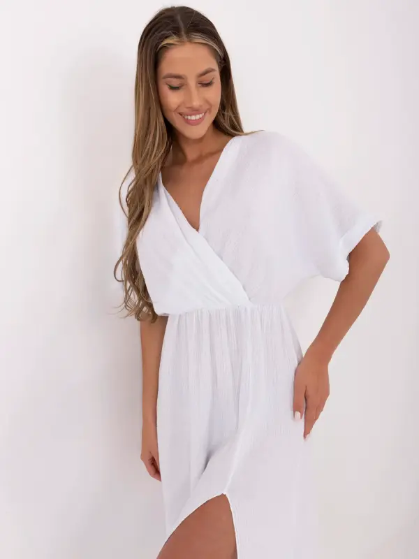 Italy Moda Dress-MI-SK-121008.84-white