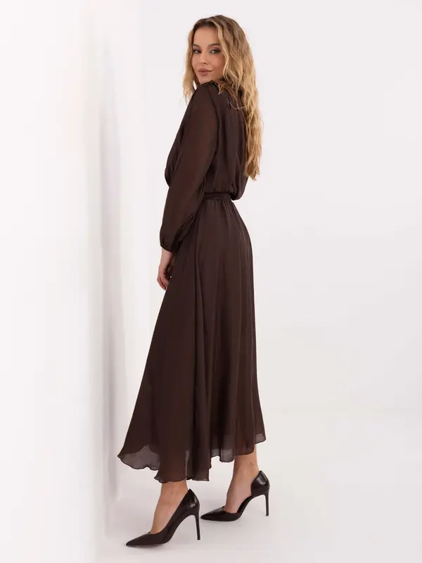 RUE PARIS Dress-MI-SK-27580.02-dark brown