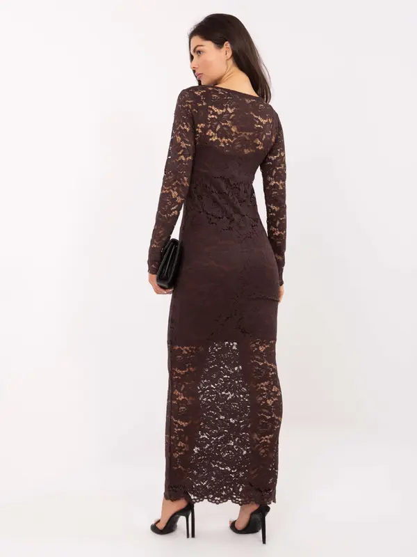 RUE PARIS Dress-MI-SK-A1564.22P-brown