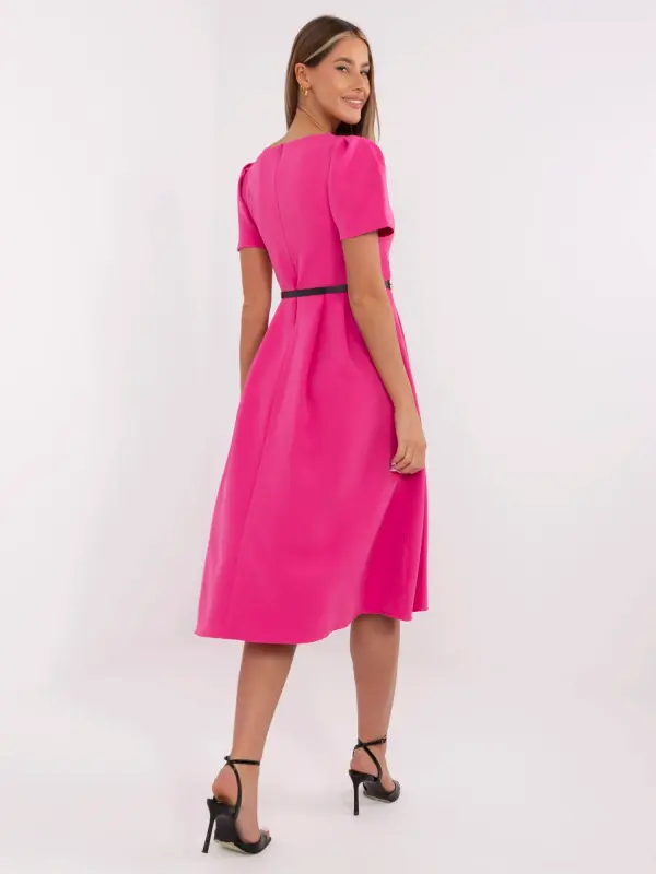Italy Moda Dress-MI-SK-A2328.41-fuchsia