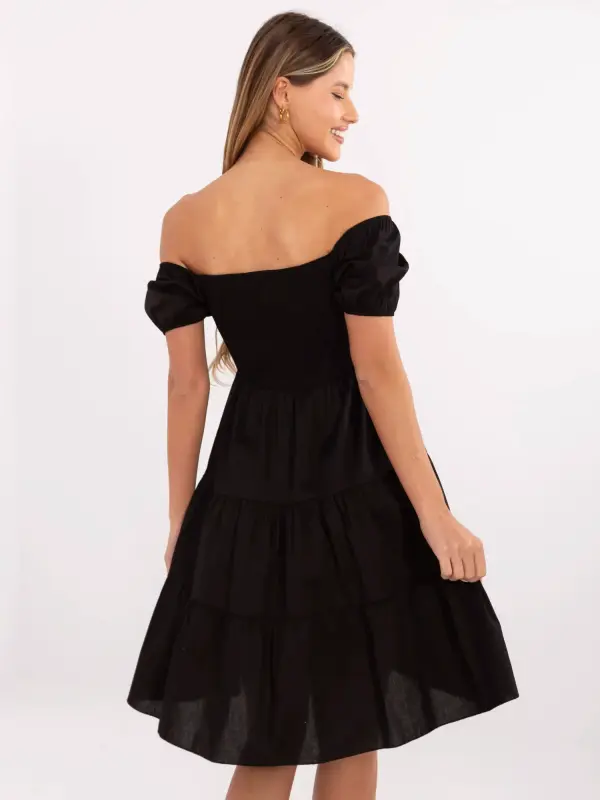 Italy Moda Dress-MI-SK-A2561.89-black
