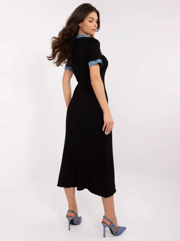 Vinceotto Dress-NM-SK-K435.77-black