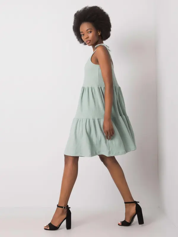 RUE PARIS Dress-RO-SK-2570.19-pistachio