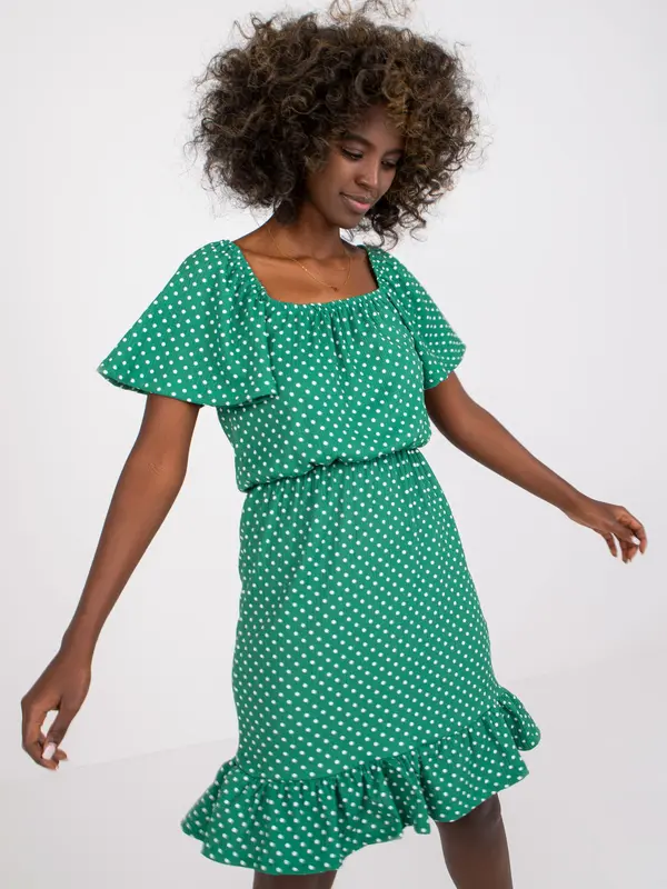 RUE PARIS Dress-RO-SK-ELB-2316.38X-green
