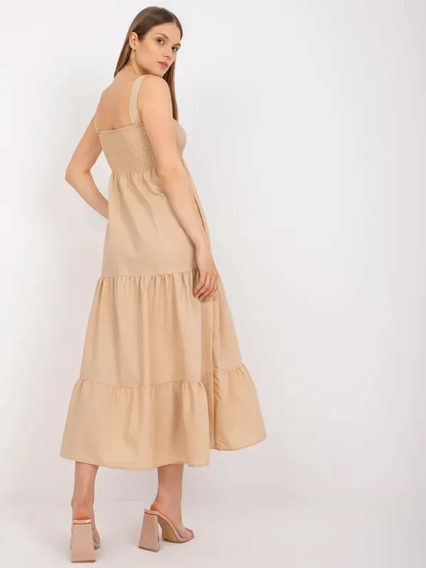 RUE PARIS Dress-RO-SK-ELB-4004.10P-beige