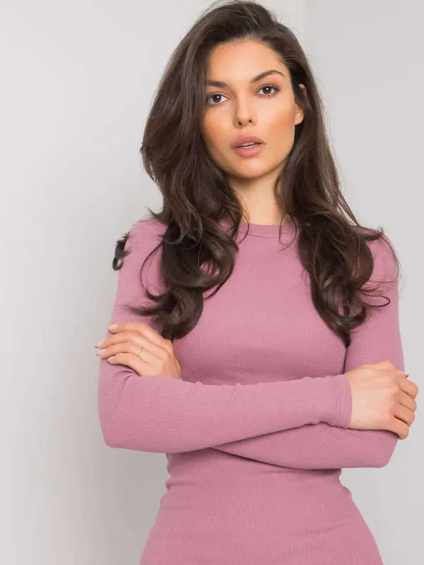 RUE PARIS Dress-RV-SK-5131.18P-dark pink