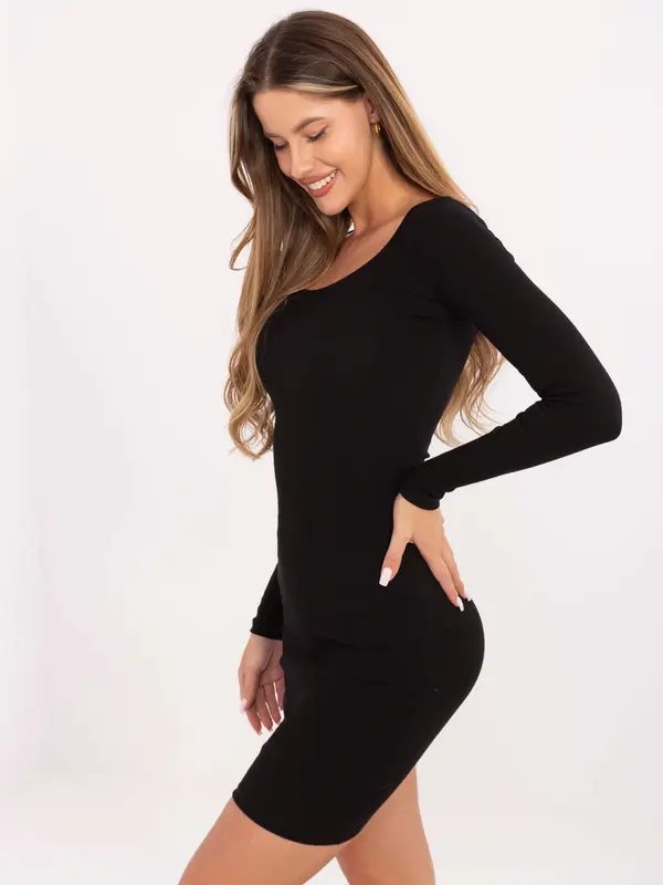 RUE PARIS Dress-RV-SK-5296.01P-black