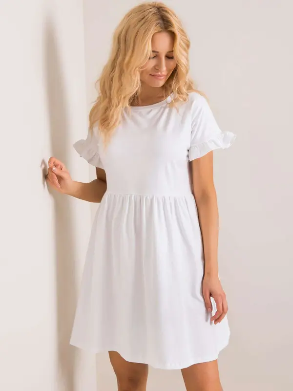 RUE PARIS Dress-RV-SK-5576.04-white