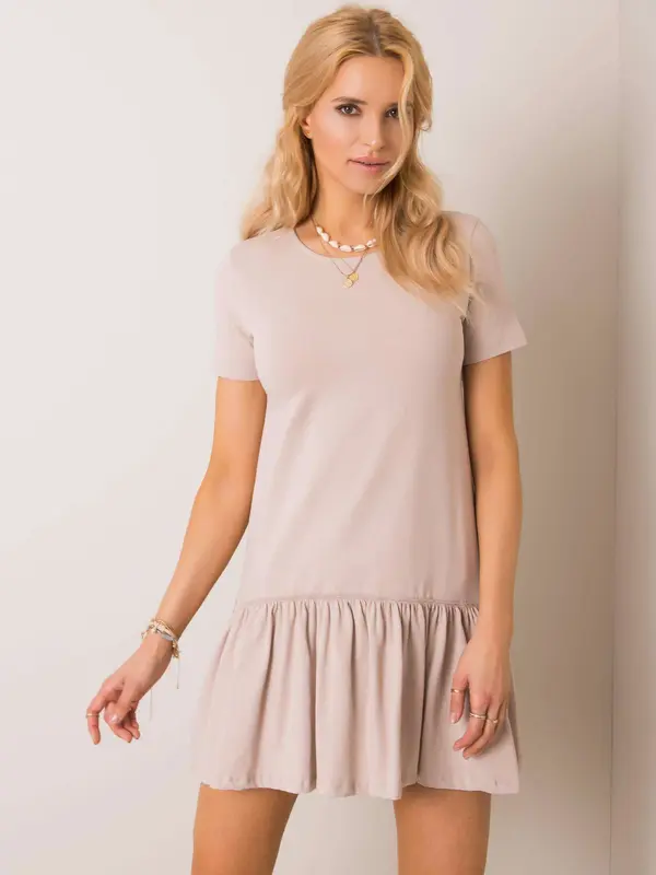 RUE PARIS Dress-RV-SK-5631.02X-beige