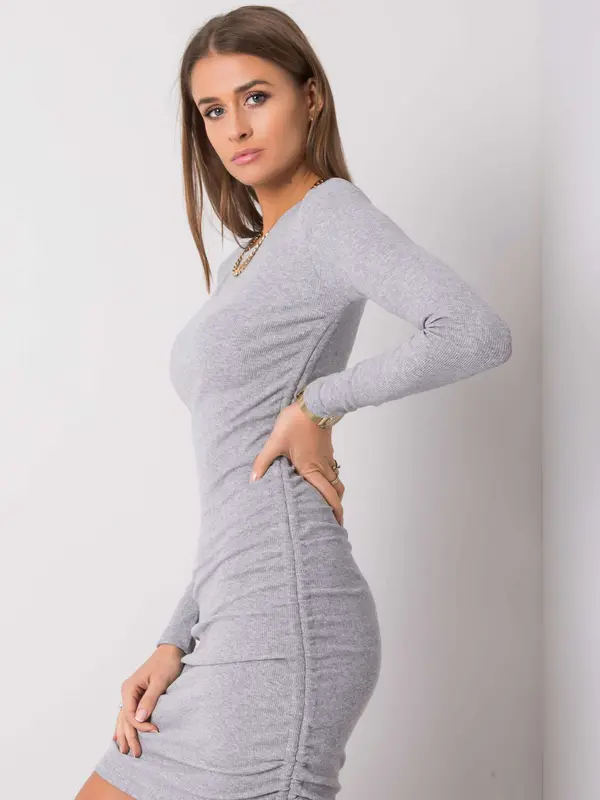 RUE PARIS Dress-RV-SK-6009.15X-gray