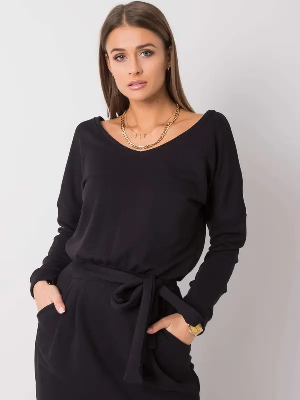 RUE PARIS Dress-RV-SK-6037.18X-black