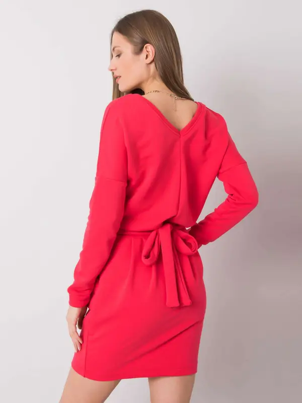 RUE PARIS Dress-RV-SK-6037.18X-Coral