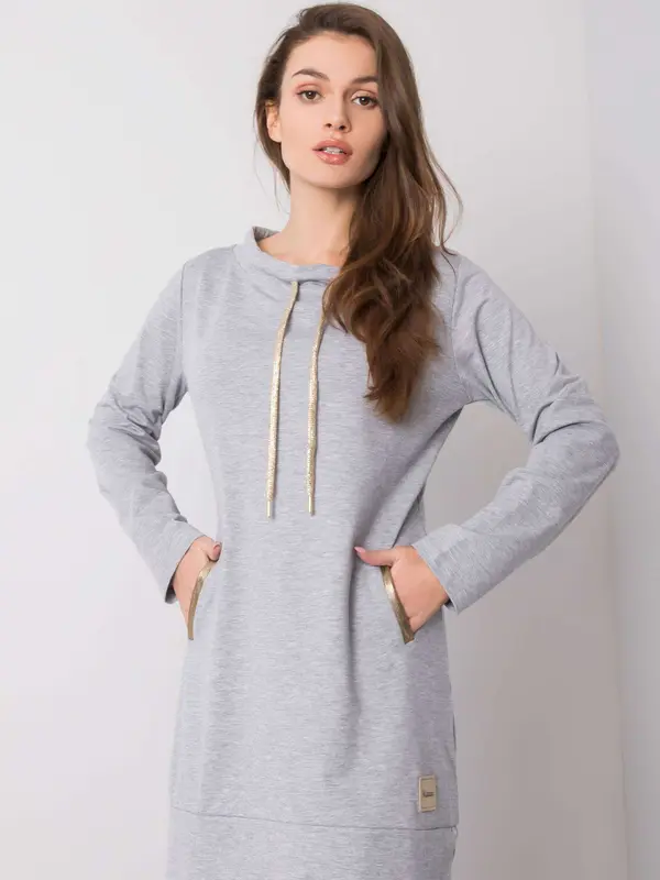 RELEVANCE Dress-RV-SK-6067.15X-gray