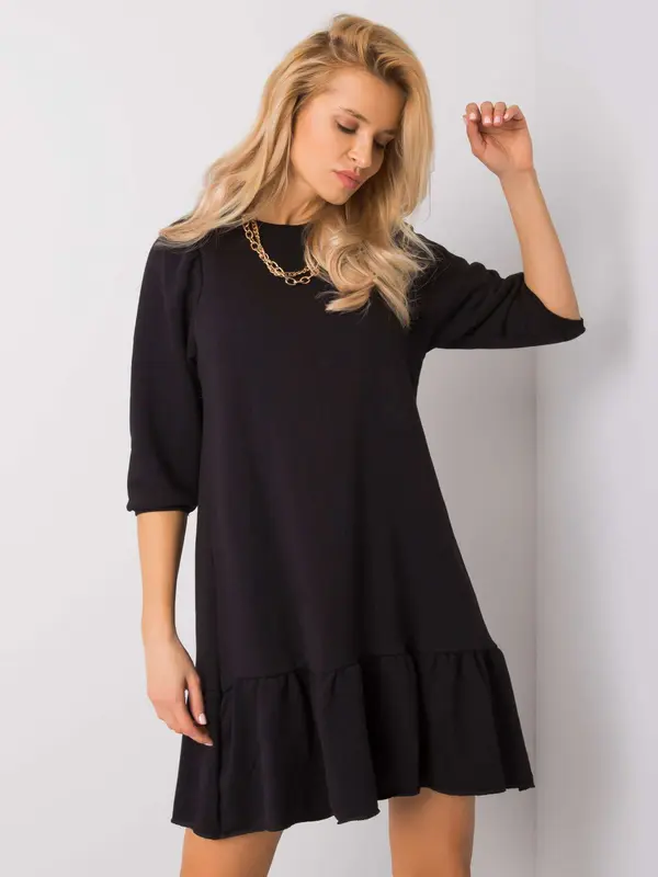RUE PARIS Dress-RV-SK-6075.10X-black