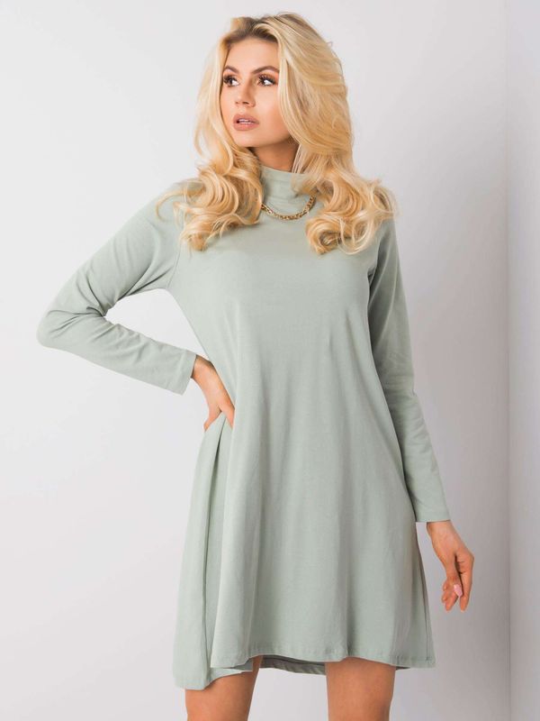 RUE PARIS Dress-RV-SK-6114.21P-Pistachio