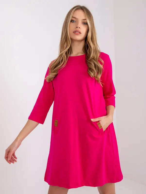 RELEVANCE Dress-RV-SK-6274.36P-Fuchsia