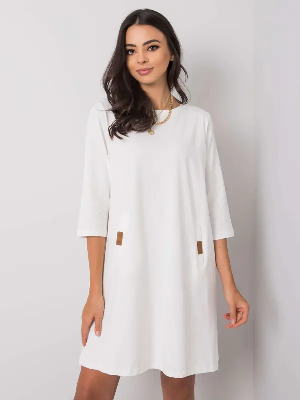 RELEVANCE Dress-RV-SK-6274.36P-white
