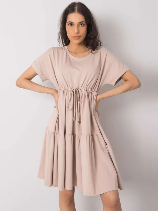 RUE PARIS Dress-RV-SK-6761.68-beige