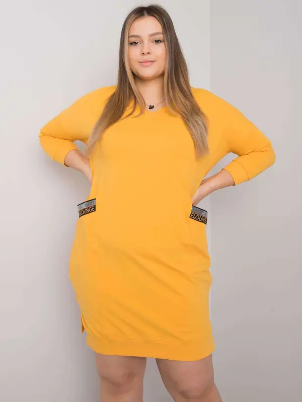 RELEVANCE Dress-RV-SK-6836.55P-Dark Yellow