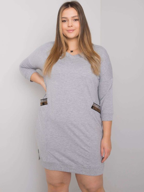 RELEVANCE Dress-RV-SK-6836.55P-gray