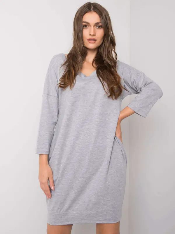 RELEVANCE Dress-RV-SK-6838.43-gray
