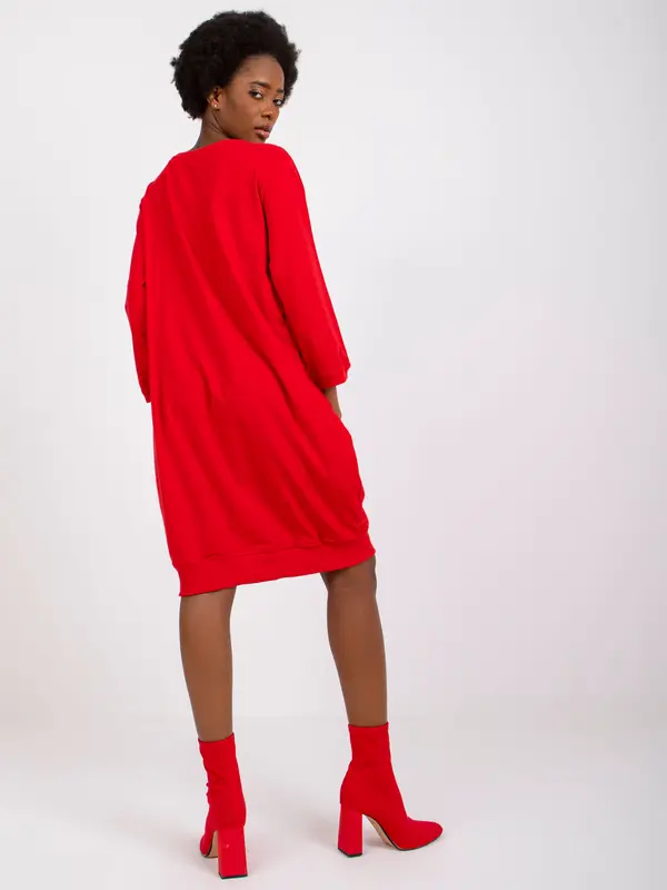 RELEVANCE Dress-RV-SK-6839.95-red