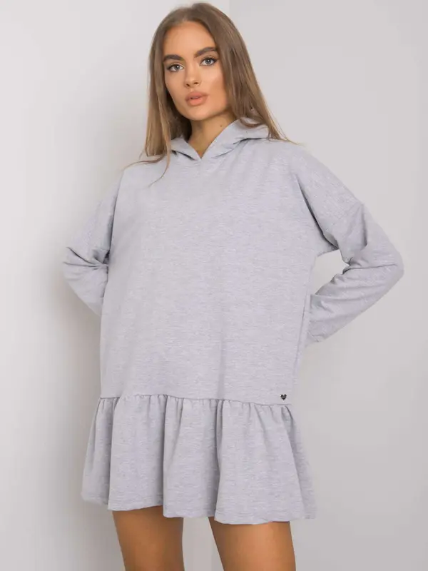 BASIC Feel Good Dress-RV-SK-7184.22X-gray