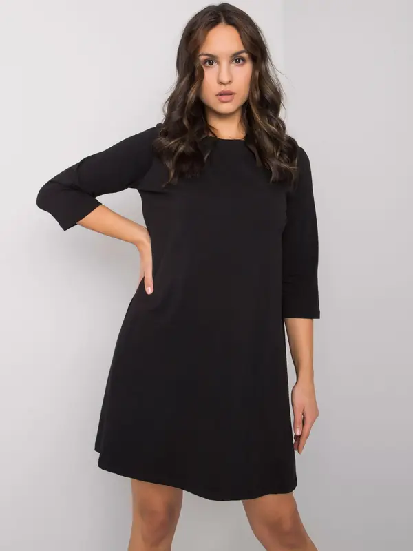 RUE PARIS Dress-RV-SK-7321.70-black