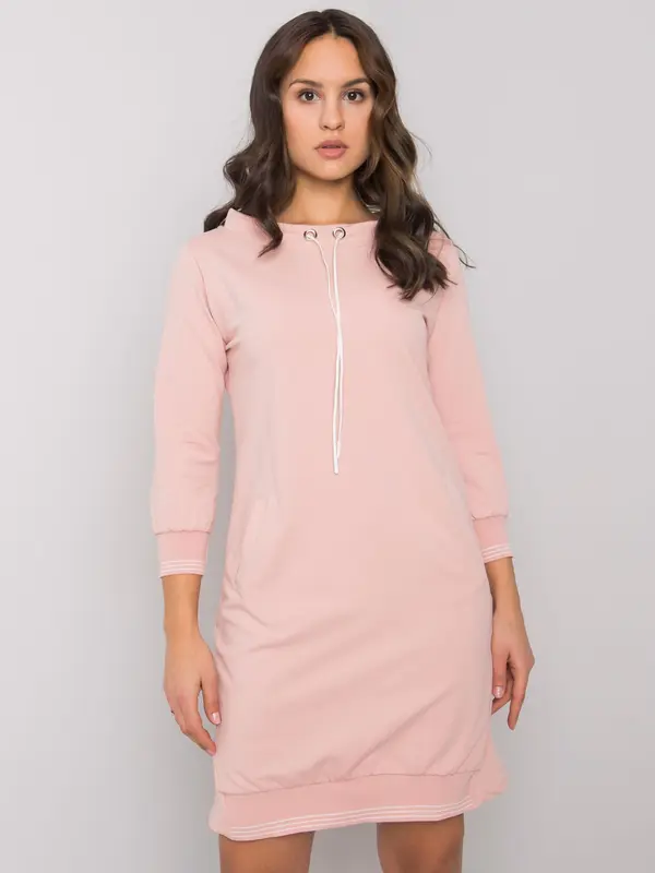 RUE PARIS Dress-RV-SK-7355.93-Light Pink