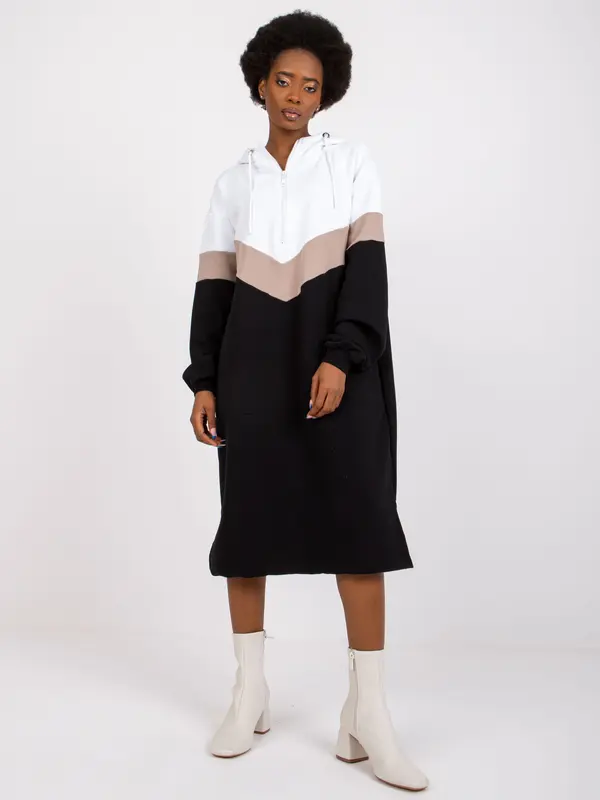 RUE PARIS Dress-RV-SK-7462.00-white-black