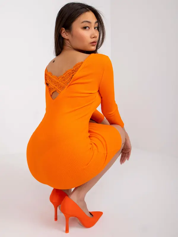 RUE PARIS Dress-RV-SK-7530.31-orange