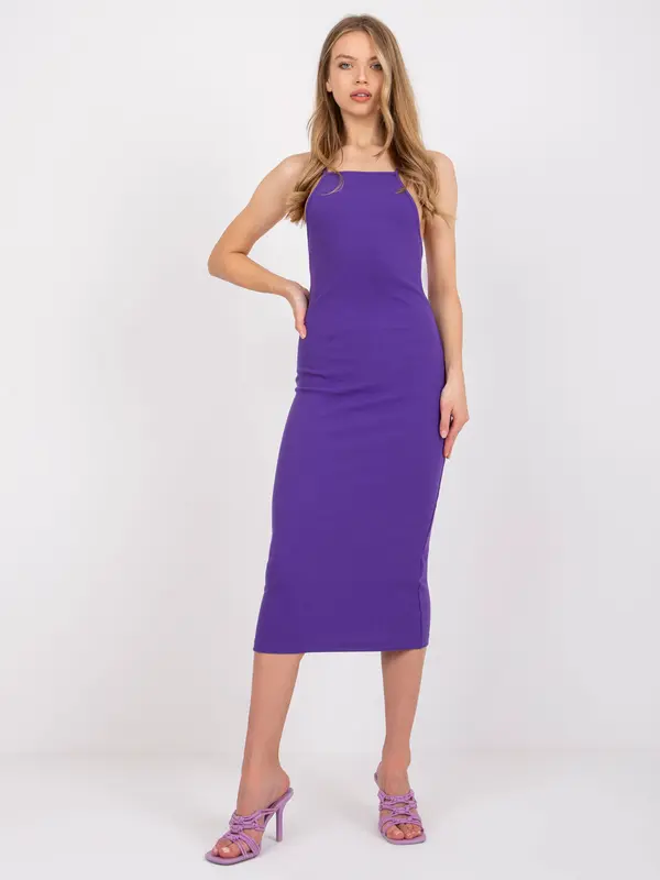 RUE PARIS Dress-RV-SK-7562.20X-Dark Purple
