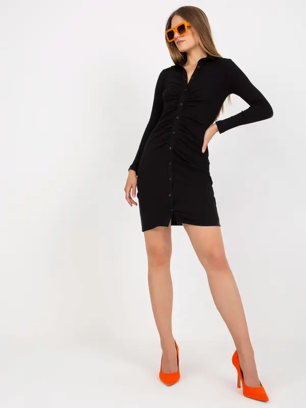 RUE PARIS Dress-RV-SK-8014.08-black