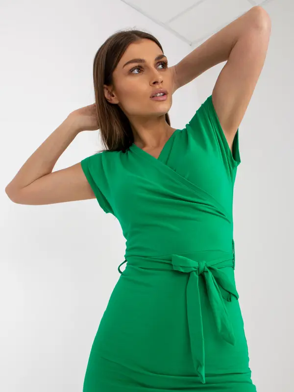 RUE PARIS Dress-RV-SK-8018.91-Green
